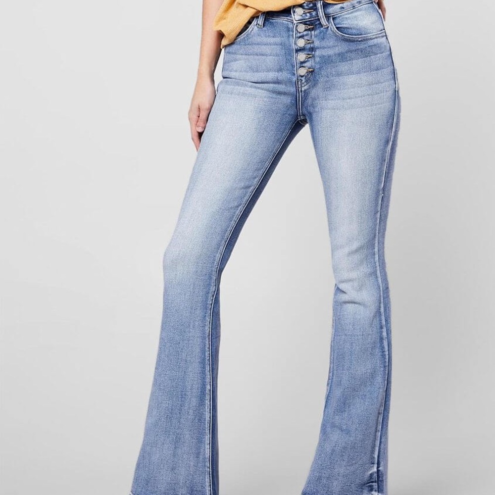 Buckle Signature High Rise Flare Stretch Jean